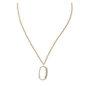 White Kendra Scott Necklace